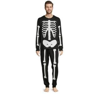 Brand New Way to Celebrate Women's XL Black Skeleton Halloween Costume
